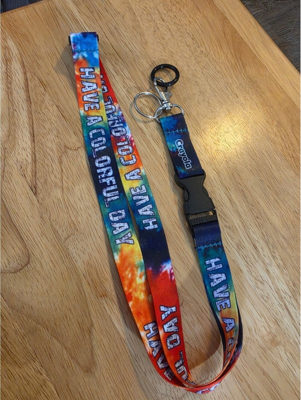 Crayola Have A Colorful Day Lanyard